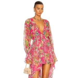 NWT HEMANT & NANDITA Miyu High Low Dress. Size Small.